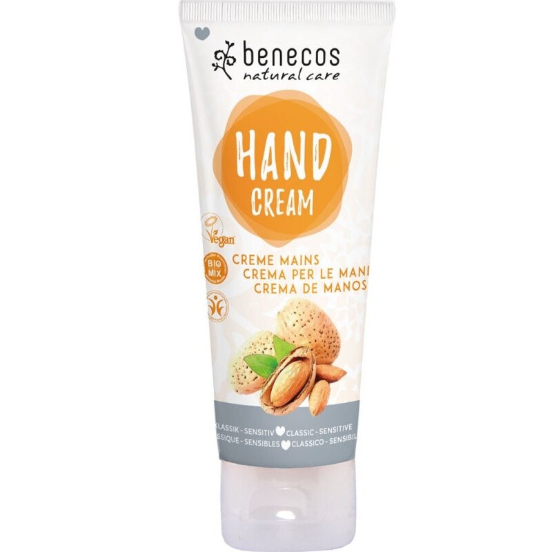 Crema de maini Classic Sensitive, Benecos, 75 ml