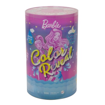 Set de joaca Barbie Color Reveal - Petrecere in pijamale Set de joaca Barbie Color Reveal - Petrecere in pijamale