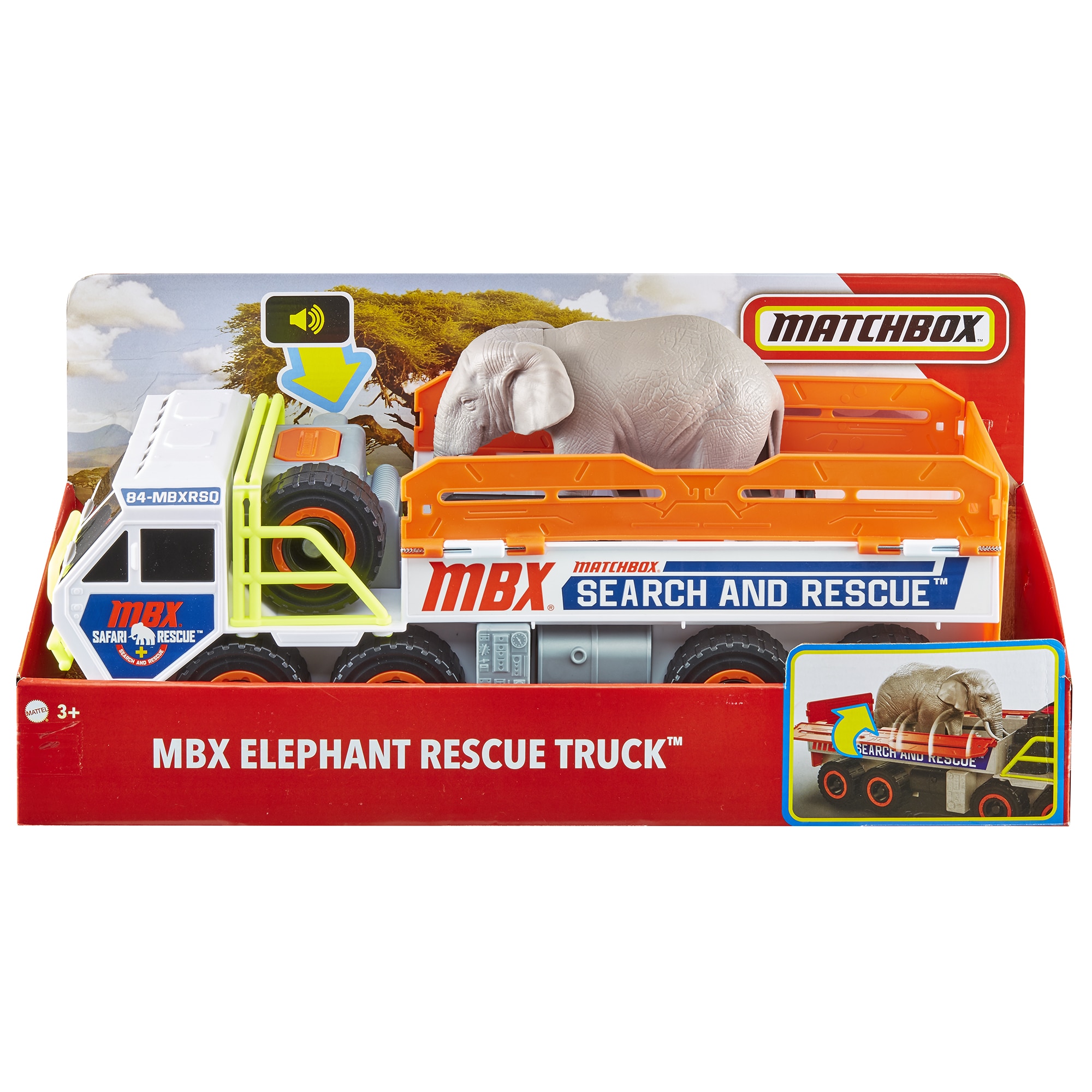 Set de joaca Matchbox - Elephant rescue