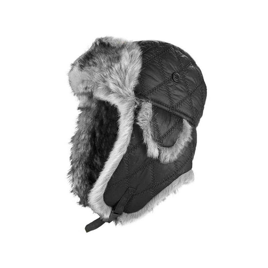 Caciula tip pilot Black Snake, Poliester, Negru, Negru