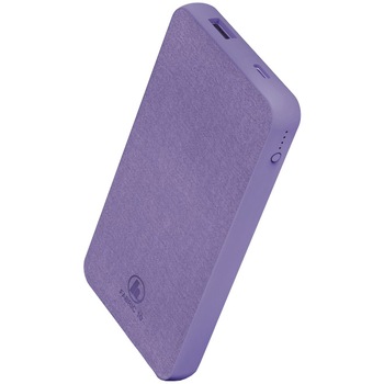 Acumulator extern Hama , Fabric 10, 10000 mAh, violet Acumulator extern Hama , Fabric 10, 10000 mAh, violet