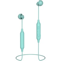 Casti audio Thomson Piccolino, WEAR7009BK, Bluetooth, In-Ear, Microfon, Turcoaz