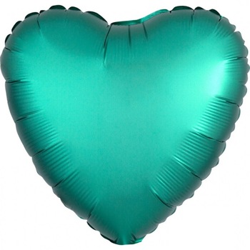 Balon Folie Inima Verde Jad Satin Lux, 43cm, AMS 36799 01 - Balloons Shop Balon Folie Inima Verde Jad Satin Lux, 43cm, AMS 36799 01 - Balloons Shop