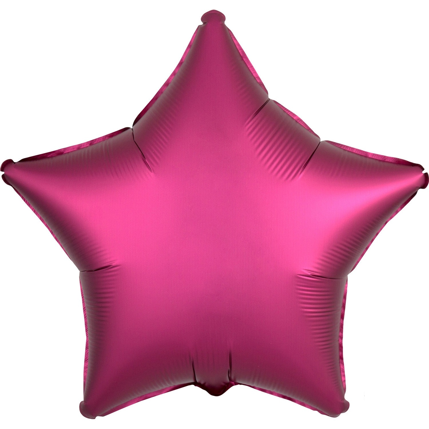 Balon Folie Stea Pomegranate Satin Lux, 43cm, AMS 36829 01 - Balloons Shop