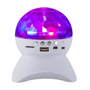 Boxa portabila Siegbert cu bluetooth si led, rotativa, 3w Boxa portabila Siegbert cu bluetooth si led, rotativa, 3w