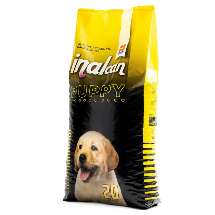 Hrana Uscata Caini Inalcan Puppy, 20 kg, Pui si Orez, Toate Rasele, Proteina 28%