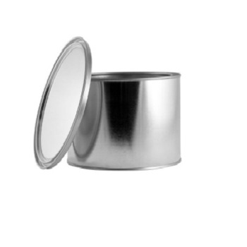 Cutie din tabla, 375 ml, cu capac Cutie din tabla, 375 ml, cu capac