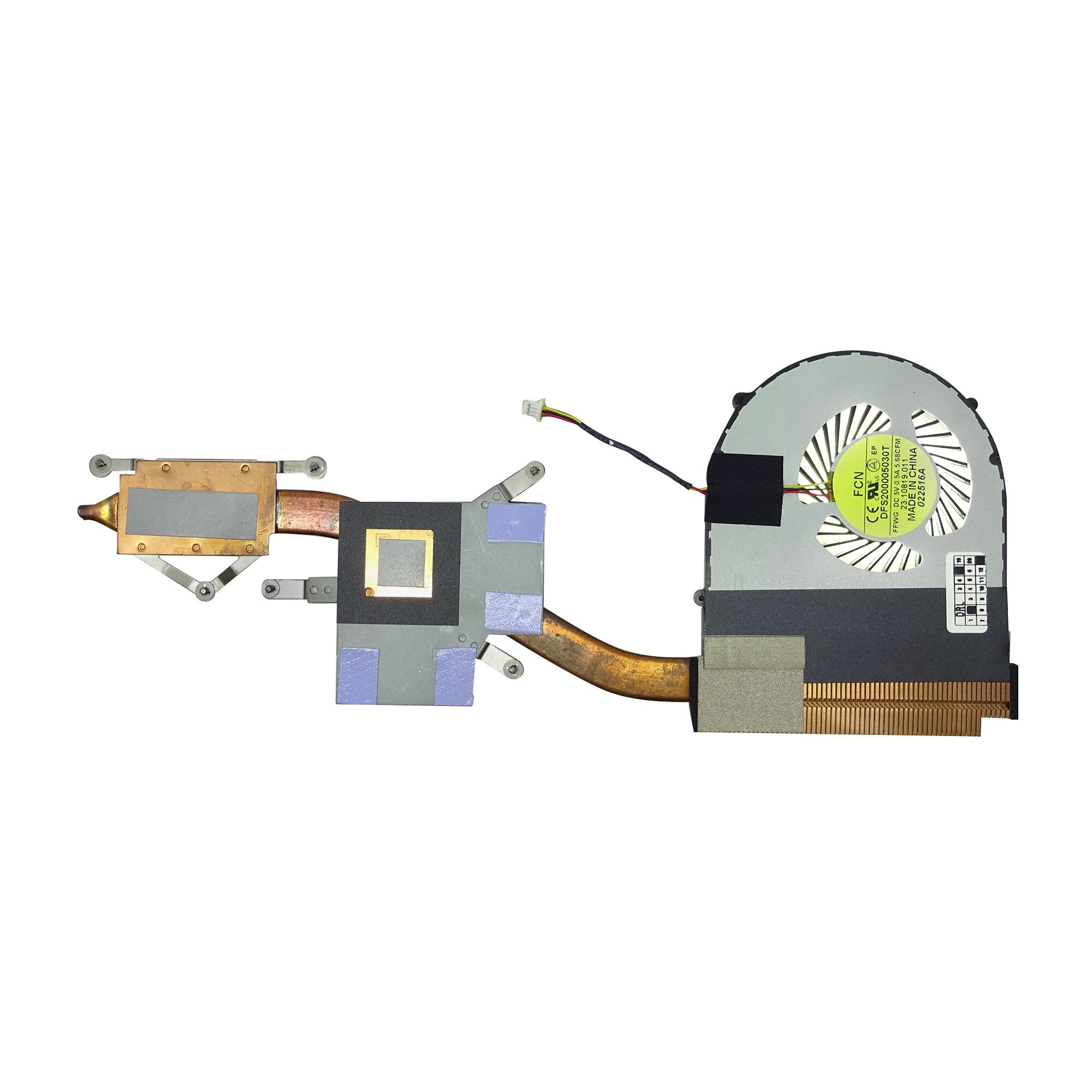 Sistem racire laptop Dell Inspiron 15 7537 echipat cu placa video dedicata Nvidia