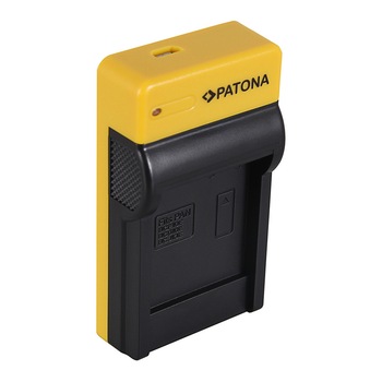 Incarcator slim micro-USB PATONA pentru acumulator Panasonic DMW-BCJ13 DMW-BCF10 DMWBCG10 Incarcator slim micro-USB PATONA pentru acumulator Panasonic DMW-BCJ13 DMW-BCF10 DMWBCG10