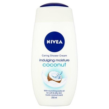 Gel de dus, Nivea, Indulgent Moisture, Coconut, 250 ml Gel de dus, Nivea, Indulgent Moisture, Coconut, 250 ml