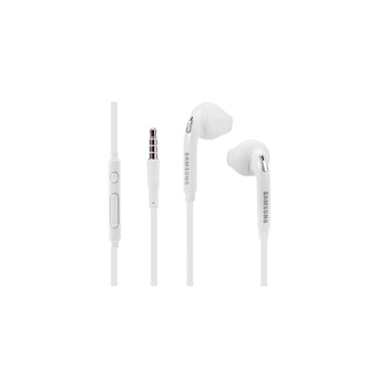 Casti Samsung cu volum control si microfon, conector 3.5 mm Jack, model EO-EG920BW, in ambalaj Samsung , White Casti Samsung cu volum control si microfon, conector 3.5 mm Jack, model EO-EG920BW, in ambalaj Samsung , White