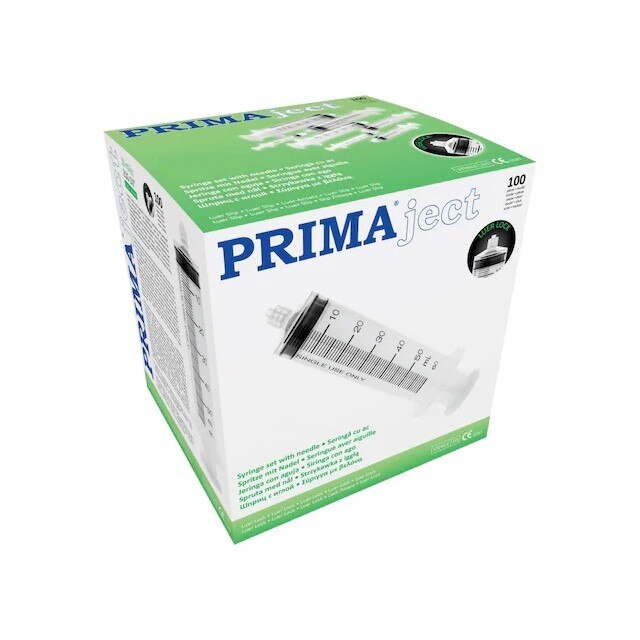 Seringi PC Luer Lock, Prima, 10 ml, 100 buc