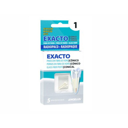 Pivoti Exacto din fibra de sticla, marime 2, Angelus, 5 buc