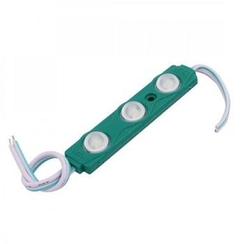 Modul LED verde 12V, 1.5W/buc, IP67, lumina verde Modul LED verde 12V, 1.5W/buc, IP67, lumina verde