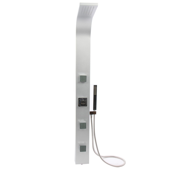 Kadda hidromasszázs zuhanypanel, 130 x 12 cm