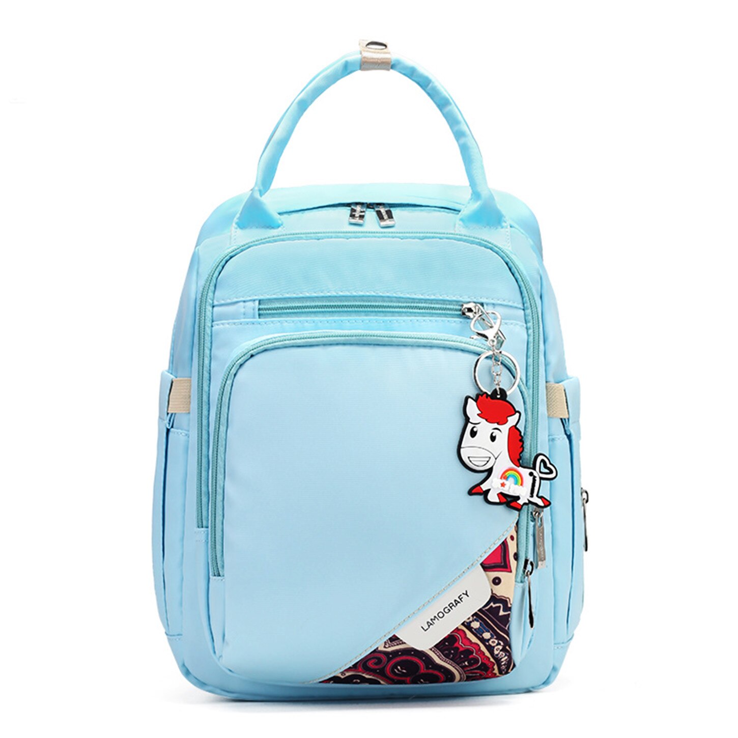 Geanta pentru mamici 2021 Bebumi, model C, albastru