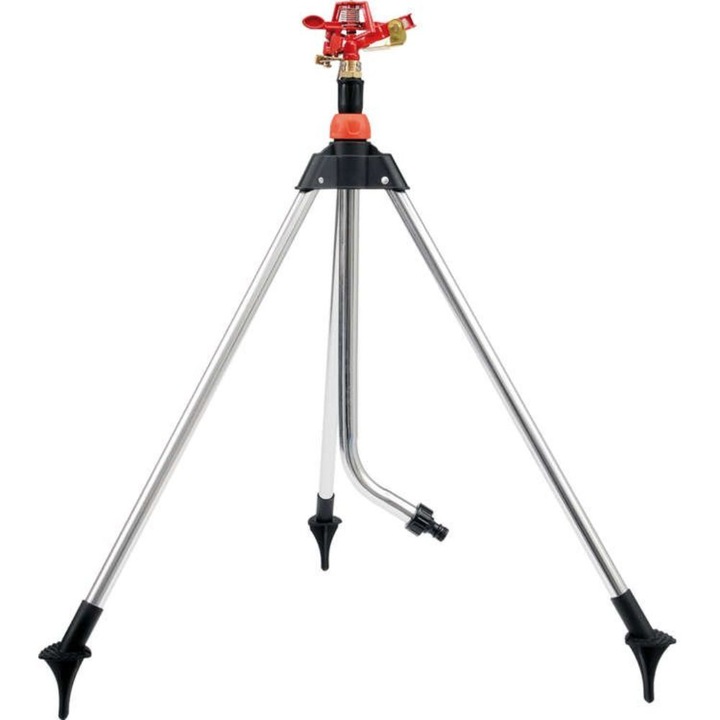 Импулсна ротационна пръскачка на статив Yato, 1/2", мах. 24 м, ABS, Al
