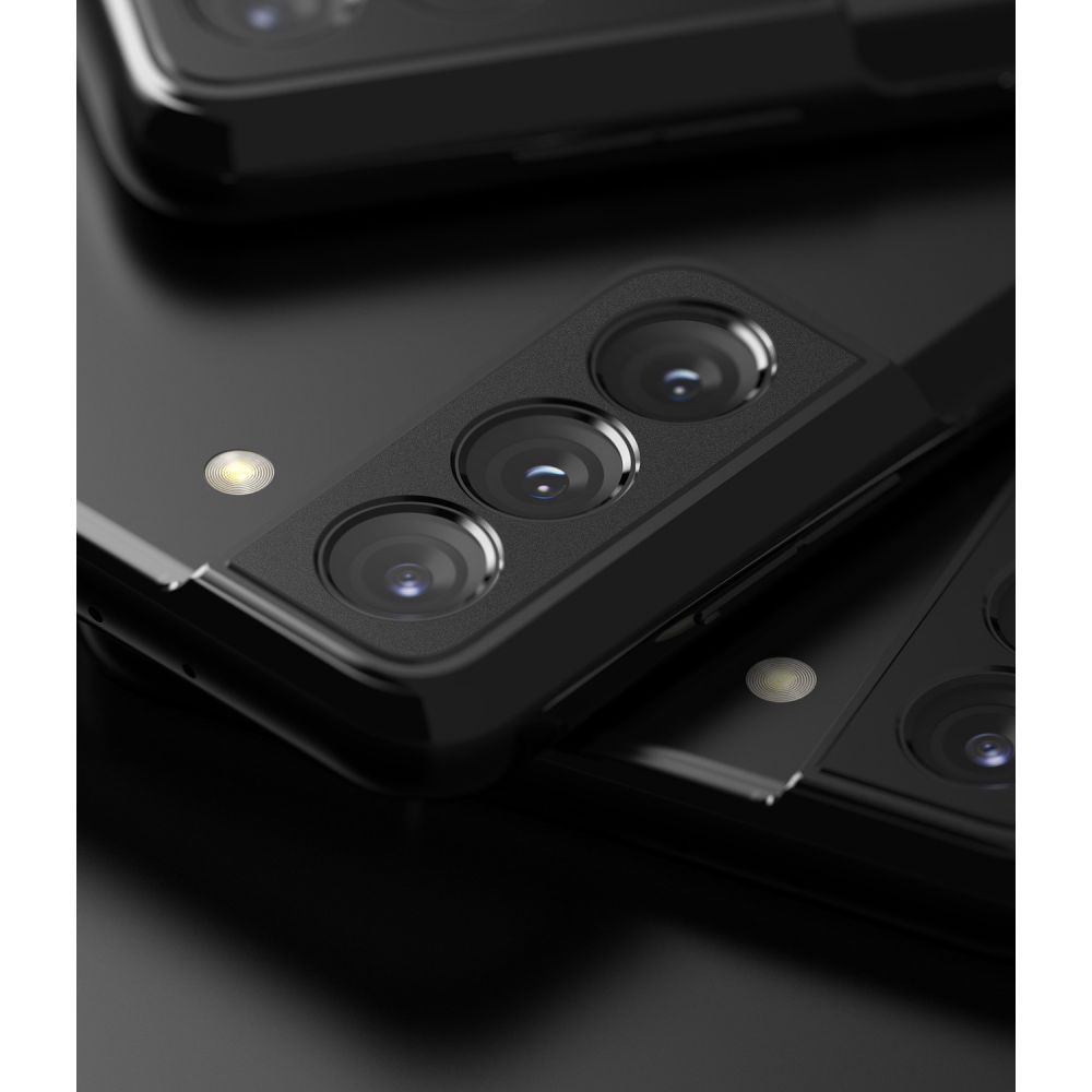 Protectie Camera pentru Samsung Galaxy S21 Plus, Ringke Camera Styling, Black