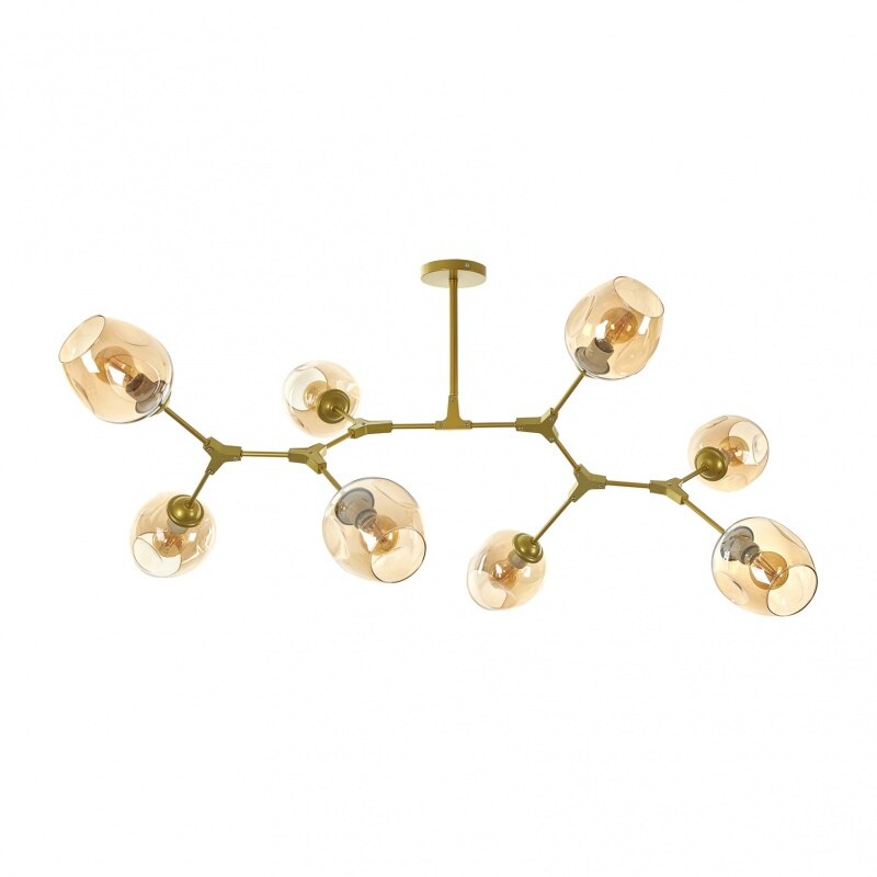 Lustra DNA, auriu, 8xe27, el 2323/8 gd