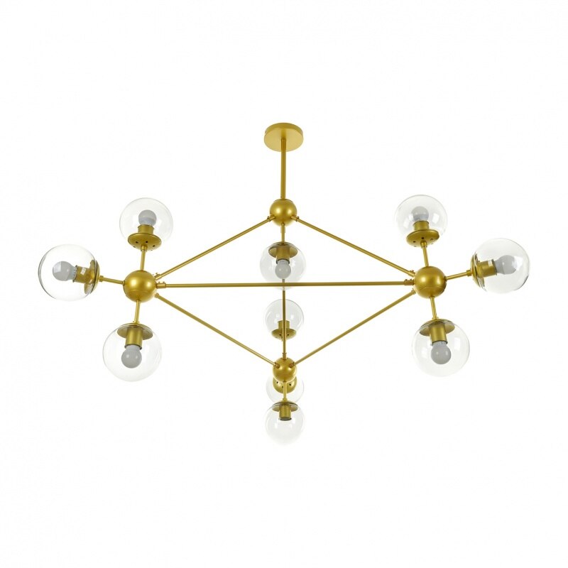 Lustra Molecule, auriu, 10xe27, el 2322/10 gd