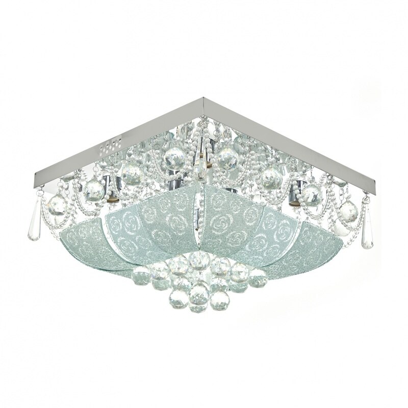 Plafoniera Antalya, Chrom, 6xe27, el 2319/50 ch