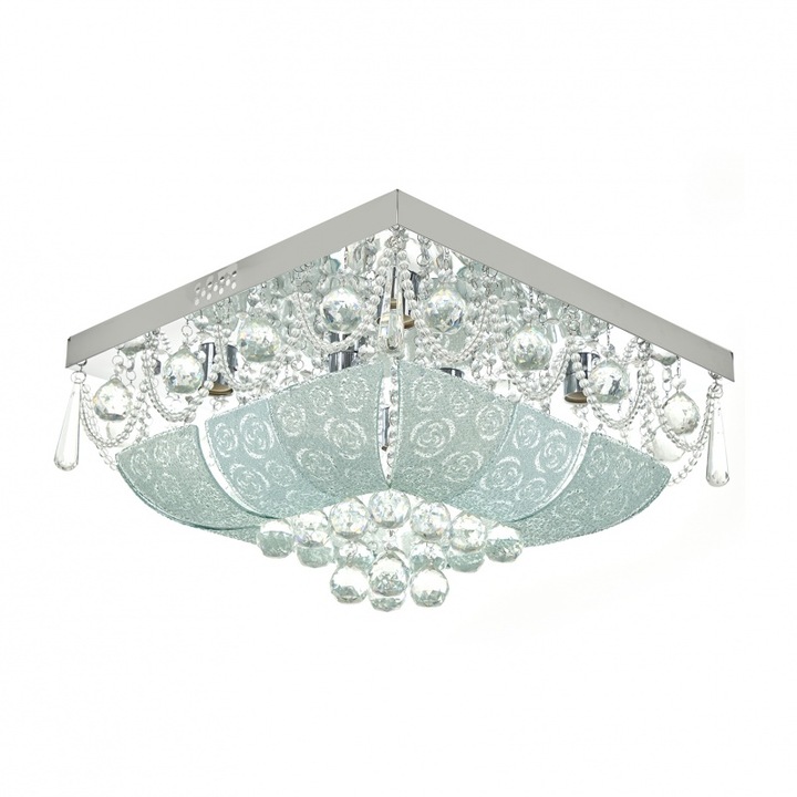 Plafoniera Antalya, Chrom, 6xe27, el 2319/50 ch