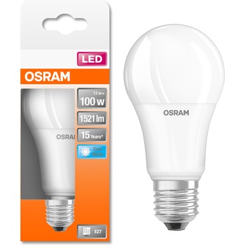 Bec LED Osram LED STAR FR A100, E27, 13W (100W), 1521 lm, lumina neutra (4000K) Bec LED Osram LED STAR FR A100, E27, 13W (100W), 1521 lm, lumina neutra (4000K)