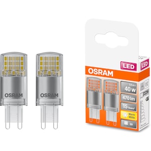 dør Genre kulstof Pachet 2 becuri LED Osram Pin CL40, G9, 3.8W (40W), 470 lm, lumina calda,  clasa energetica E - eMAG.ro