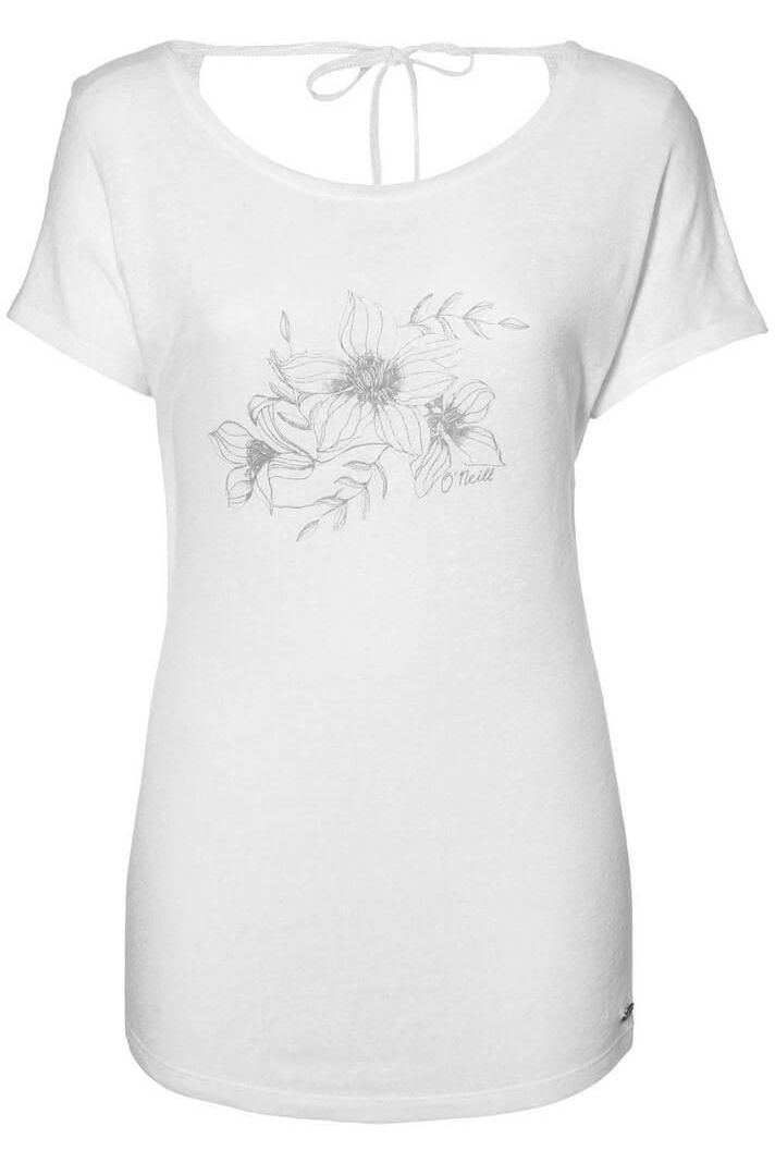 Tricou pentru dama O'Neill LW X-over Back T-shirt, Alb, L