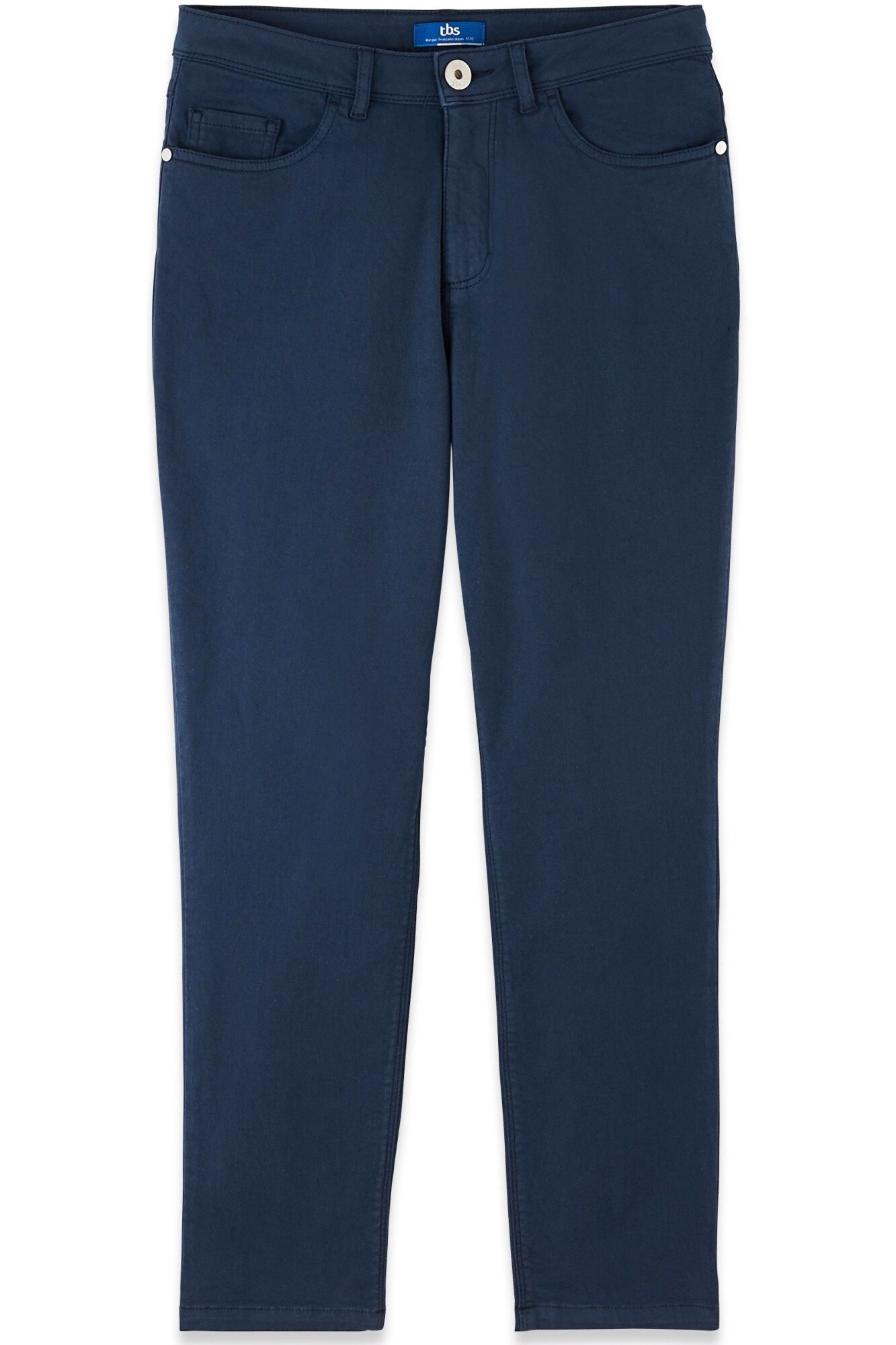 Pantaloni pentru femei, TBS Juliahui, Albastru, 36