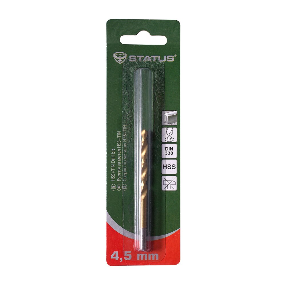 Burghiu Status pentru metal 4.5 mm