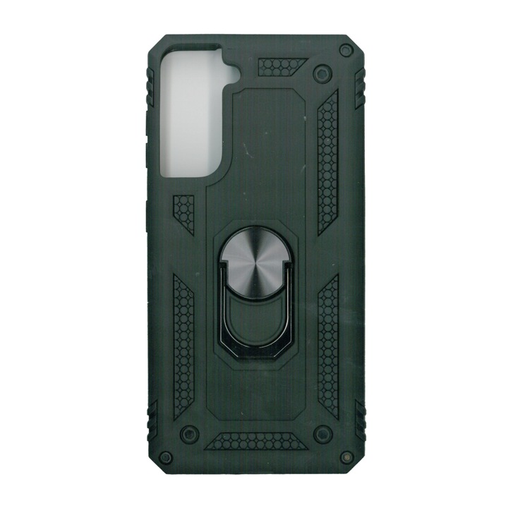 Husa protectie spate anti-shock iring, pentru Samsung Galaxy S21, negru