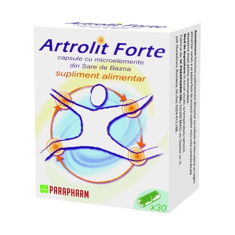 Supliment alimentar Artrolit Forte, Parapharm, 30 capsule