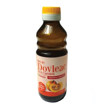 Ulei Dovleac Beta-caroten, Parapharm, 250 ml Ulei Dovleac Beta-caroten, Parapharm, 250 ml