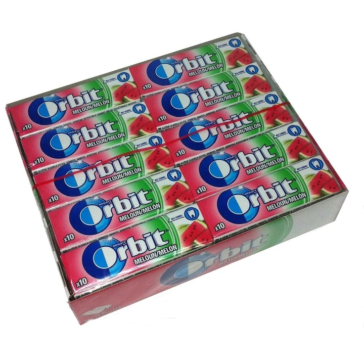 Комплект от 30 пакетчета дъвки Orbit Watermelon