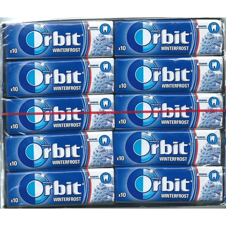 Комплект от 30 опаковки дъвки Orbit Winterfrost