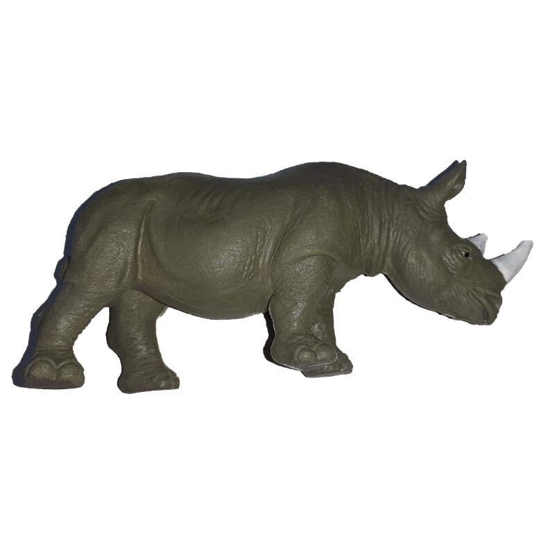 Figurina rinocer 12 cm Mini Junior 236070-1, Gri