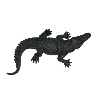Figurina crocodil 15 cm Mini Junior 236070-2, Verde Figurina crocodil 15 cm Mini Junior 236070-2, Verde