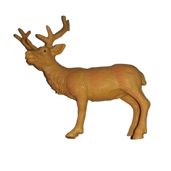 Figurina cerb 13 cm Mini Junior 236070-5, Portocaliu Figurina cerb 13 cm Mini Junior 236070-5, Portocaliu