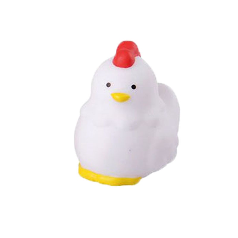 Figurina gaina 5 cm Mini Junior 9802-4, Alb