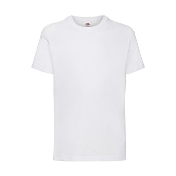 Tricou copii, Fruit of the Loom, Alb Tricou copii, Fruit of the Loom, Alb