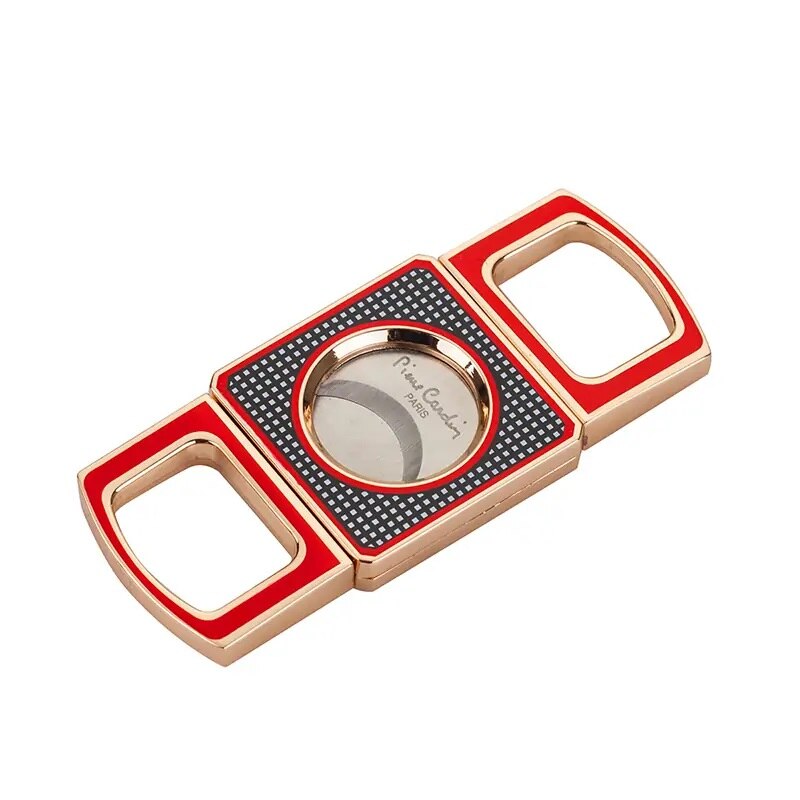 Cutter trabuc, Pierre Cardin, PCX-007, metal, 8.6х3.5х13.4cm, Auriu