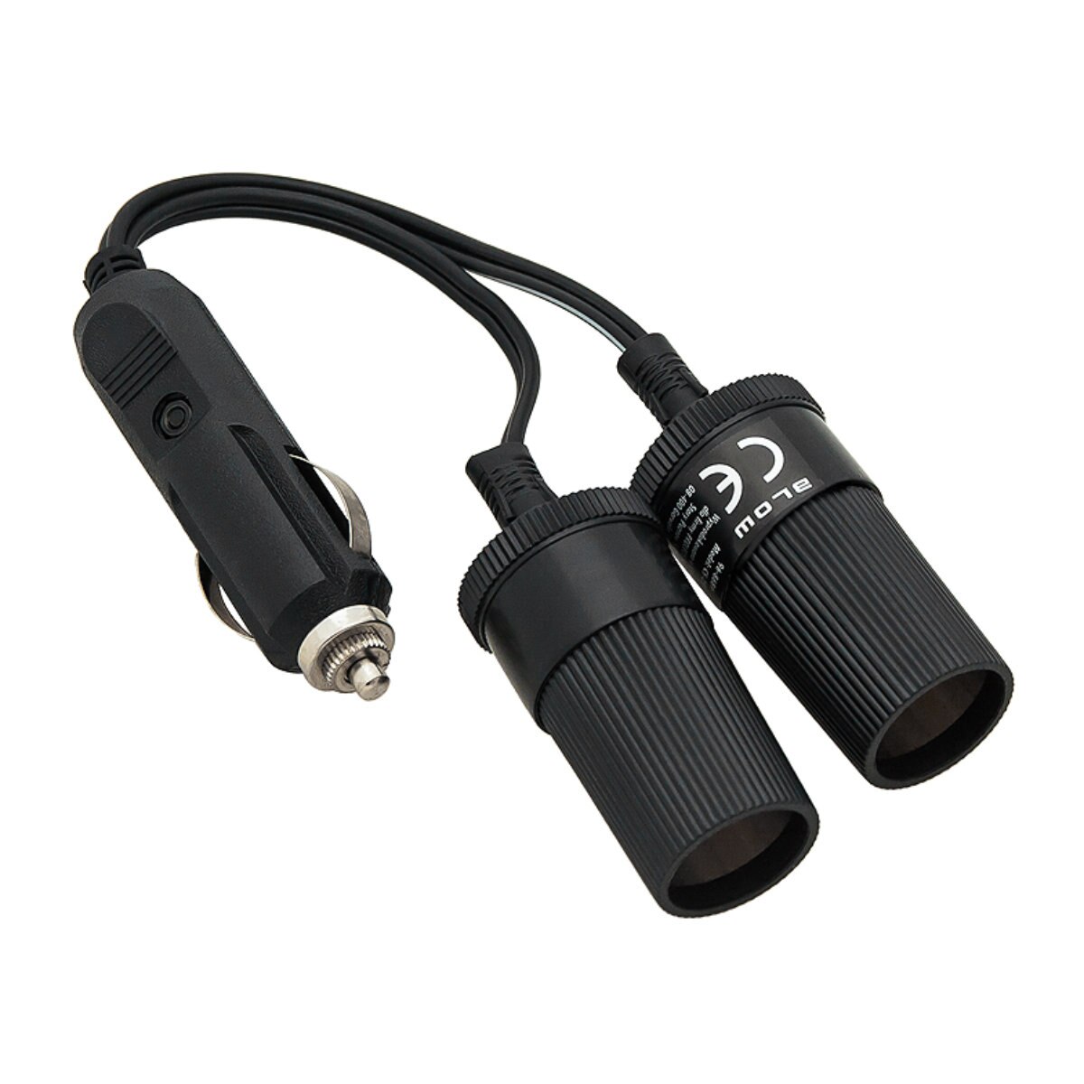 Splitter bricheta auto PROLECH 96-868, 1xWT, 2xGN, cablu CS-25, Negru