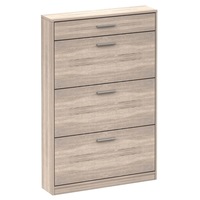 pantofar cu sertar si 3 usi rabatabile suporturi inclinabile stejar sonoma 85x20x127 cm bortis impex imagen 4_0_
0