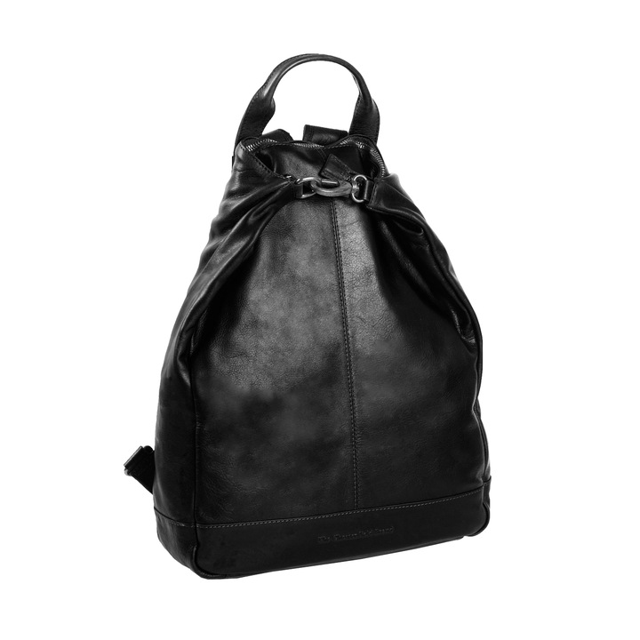 Дамска раница Chesterfield, Manchester, мека кожа, черен