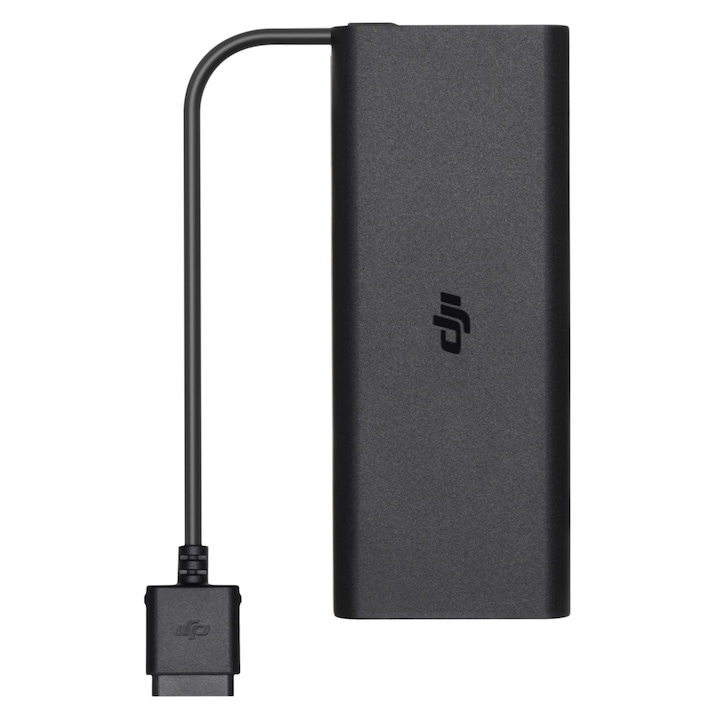 Cablu de alimentare pentru adaptorul AC, DJI, FPV, Negru