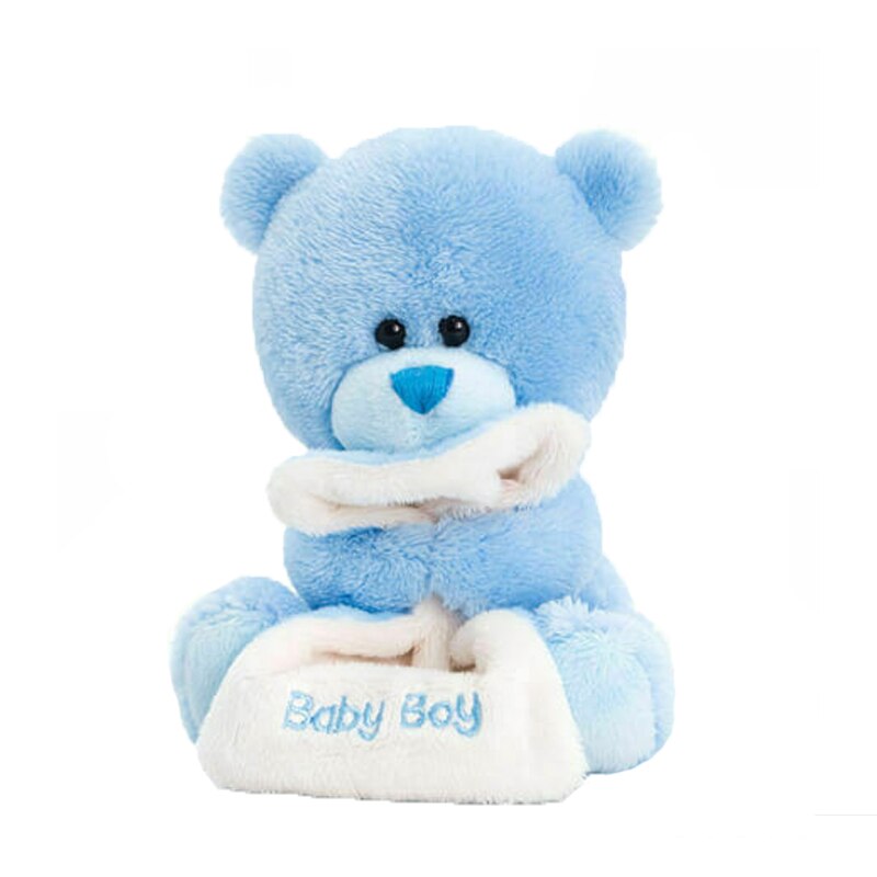 Jucarie din plus pentru fete Keel Toys Pipp The Bear SN0790-1, Albastru