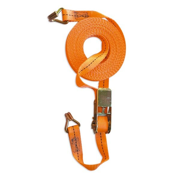 Chinga ancorare marfa cu intinzator si clichet 8 metri lungime 2.5 cm latime