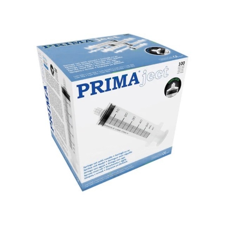 Seringi PC Luer Lock, Prima, 2.5 ml, 100 buc