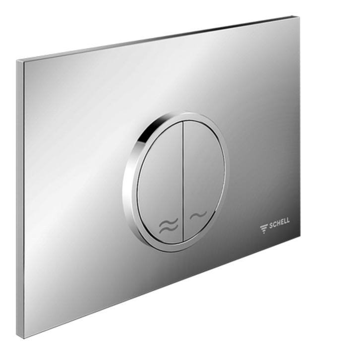 Buton acționare WC Montus CIRCUM, Schell, cromat, 031190699